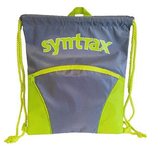 Syntrax Drawstring Bag